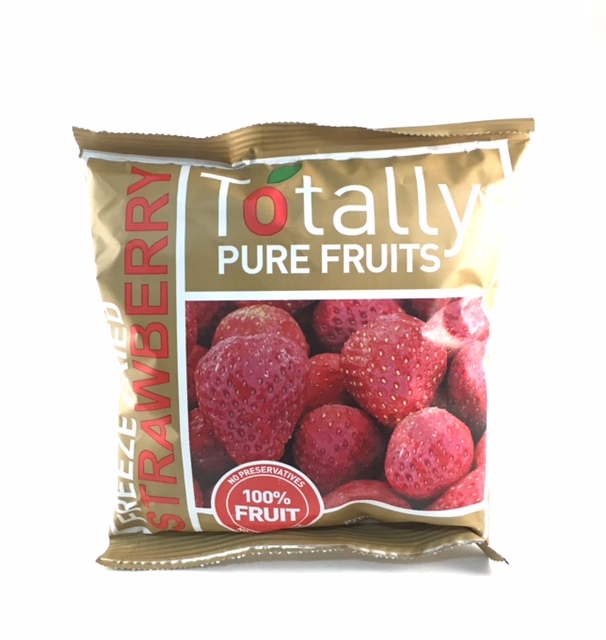 Buy Totally Pure Fruits Freeze Dried Snap Strawberries 25g Online