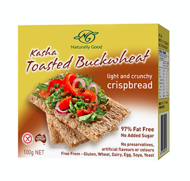 Naturally Good Kasha Buckwheat Crispbread 100g Pantry Sunnybrook