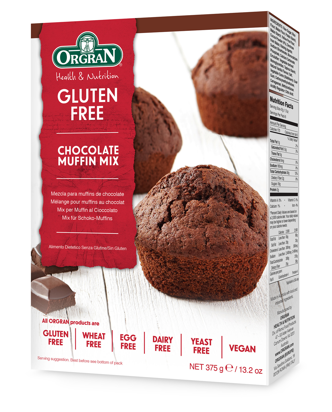 Gluten Free Sugar Free Chocolate Muffin Recipe : Gluten Free Vegan Chocolate Muffins Rhian S Recipes - This gluten free chocolate zucchini cake is simply the richest, most moist chocolate cake ever.