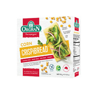 Orgran Gluten Free Toasted Corn Crispibread 125g