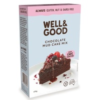 Well & Good Chocolate Mud Cake Mix 450g