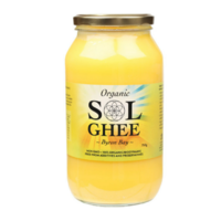 Sol Ghee Organic Grass Fed Byron Bay 685g