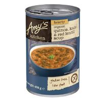 Amys Quinoa Kale & Red Lentil Soup 408g