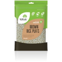 Lotus Organic Puffed Brown Rice 175g