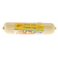 Cheezly Mature White Cheddar Style Soy Cheese 250g