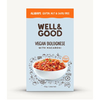 Well & Good Vegan Bolognese Macaroni 110g