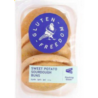 Gluten Freedom Sweet Potato Sourdough Buns 300g