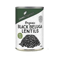 Ceres Organics Black Beluga Lentils (Can) 400g