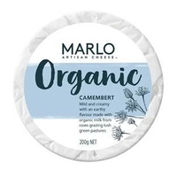 Marlo Organic Camembert 200g