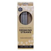 Ever Eco Stainless Steel Straws (4 Pack)