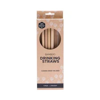 Ever Eco Bamboo Drinking Straws 4 pack