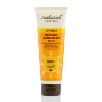 Natural Instinct Invisible Natural Sunscreen SPF 30 100g