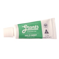 Grants Mild Mint Travel Toothpaste (Green) 25g
