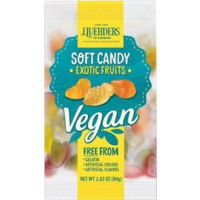 J. Luedhers Vegan Exotic Fruits Soft Candy 80g