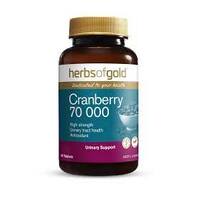 Herbs of Gold Cranberry 70 000 (50 Tablets)