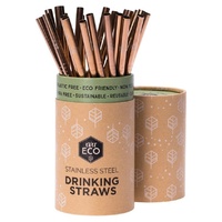 Ever Eco Rose Gold Single Straw