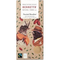 Bennetto Toasted Hazelnut Bar 100g