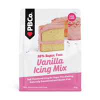PBCo Sugar Free Vanilla Icing Mix 225g
