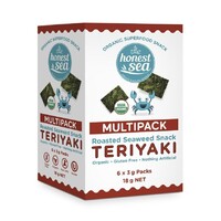 Honest Sea Seaweed Teriyaki Multipack (6x3g) 18g