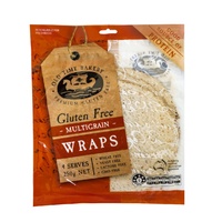 Old Time Bakery Multigrain Gluten Free Wraps 4 Pack 250g