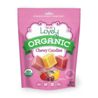 Lovely Candy Organic Chewy Candies 145g
