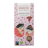 Bennetto Raspberries in Dark Chocolate 100g