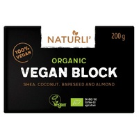 Naturli Organic Vegan Block 200g (In store item only)