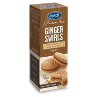 Eskal Gluten Free Cookies Ginger Swirls 125g