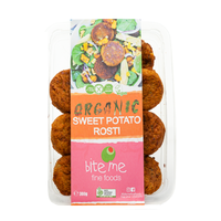 Bite Me Organic Sweet Potato Rostis 300g