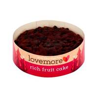 Lovemore Gluten Free Round Rich Fruit Cake 540g