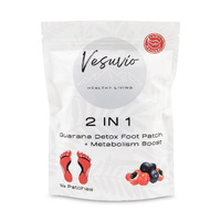 Vesuvio Guarana Detox Foot Patch + Metabolism Boost (14 Patches)