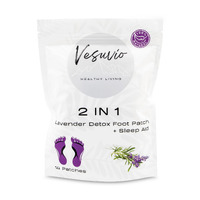 Vesuvio Lavender Detox Foot Patch + Sleep Aid (14 Patches)