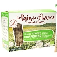 Le Pain Des Fleurs Organic Buckwheat Crispbread (Green) 125g 