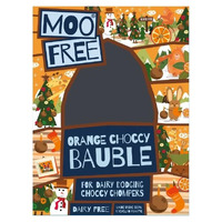 Moo Free Dairy Free Christmas Orange Choccy Bauble 65g