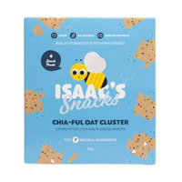 Isaacs Snacks Chia-Ful Oat Clusters 120g