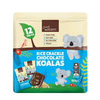 Sweet William Rice Crackle Chocolate Koalas Multipack 180g