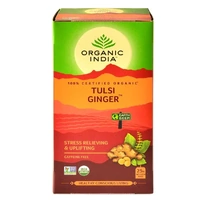 Organic India Tulsi Ginger Tea (25 Bags) 40g