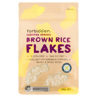 Forbidden Foods Organic Brown Rice Flakes 300g