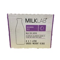 Milklab Macadamia Milk (Purple) 1L x 8