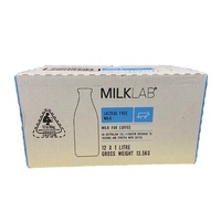 Milklab Lactose Free Milk (Light Blue) 1L x 12