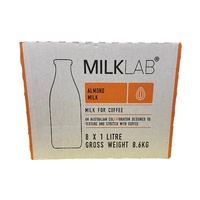 Milklab Almond Milk (Red) 1L x 8