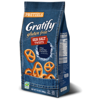 Gratify Gluten Free Sea Salt Pretzel Twists 300g