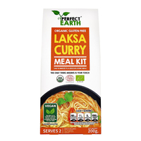Perfect Earth Organic Gluten Free Laksa Curry Meal Kit 200g