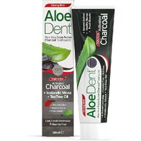 AloeDent Triple Action Toothpaste Activated Charcoal 100ml