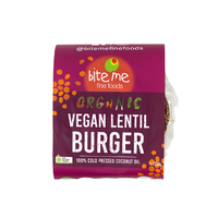 Bite Me Organic Vegan Lentil Burgers 250g