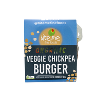 Bite Me Organic Veggie Chickpea Burgers 250g