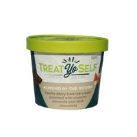 Treat Yo Self Almond In The Rough Ice Cream 520ml