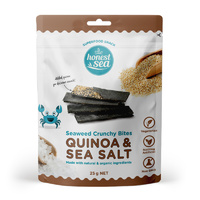 Honest Sea Seaweed Bites Quinoa & Sea Salt 25g