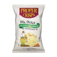 Proper Crisps Dill Pickle 140g