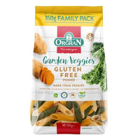 Orgran Gluten Free Pasta Garden Veggies Penne 350g 